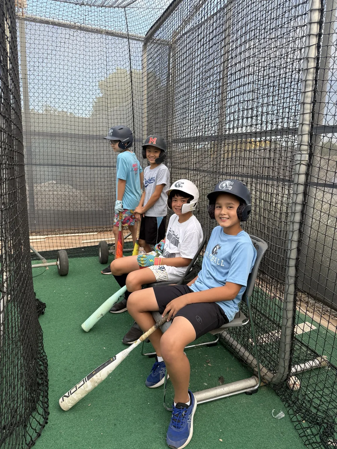 Game Ready players having fun at camp